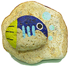 小石に絵を描こう